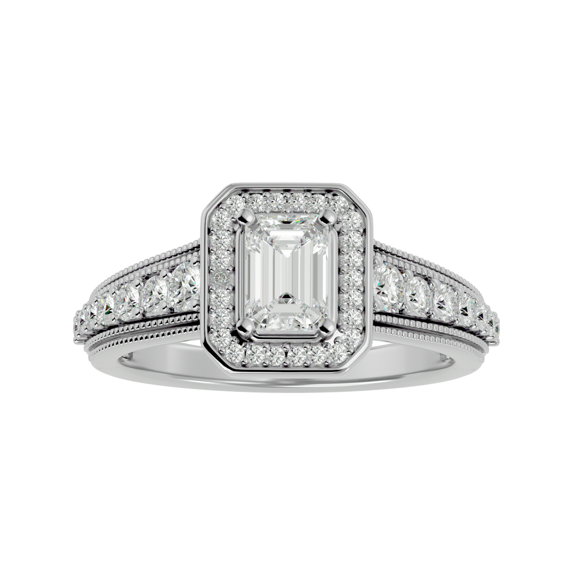 Nora Diamond Halo Ring