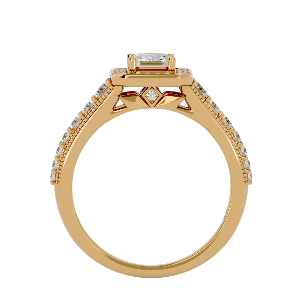 Nora Diamond Halo Ring