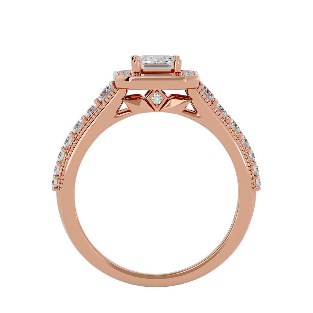 Nora Diamond Halo Ring