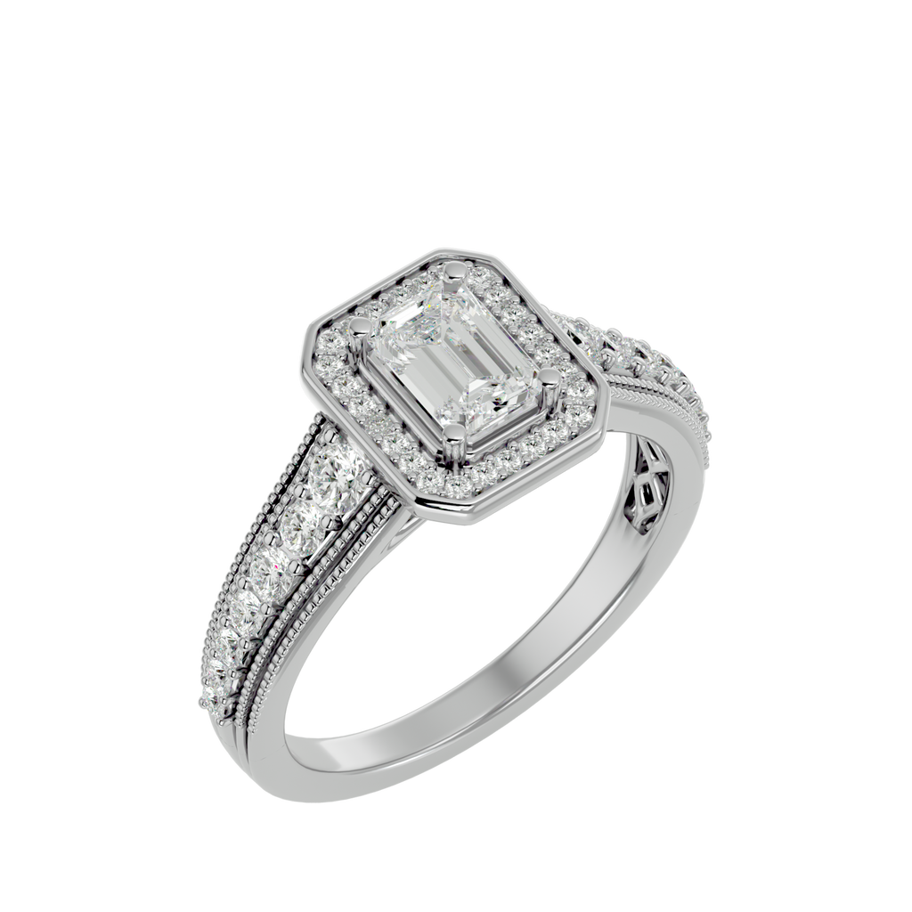 Nora Diamond Halo Ring