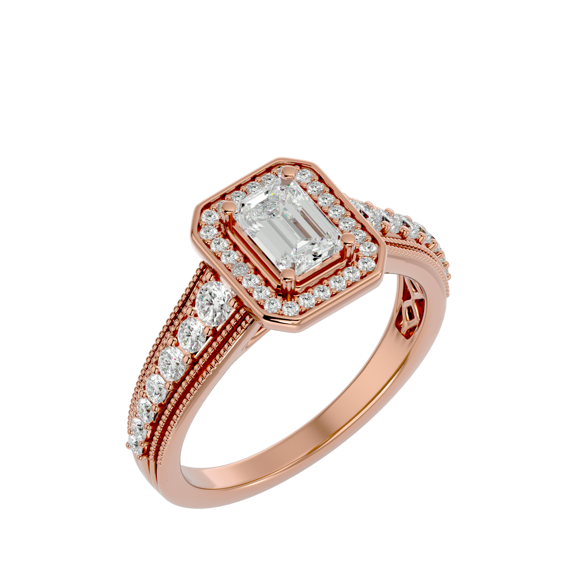 Nora Diamond Halo Ring