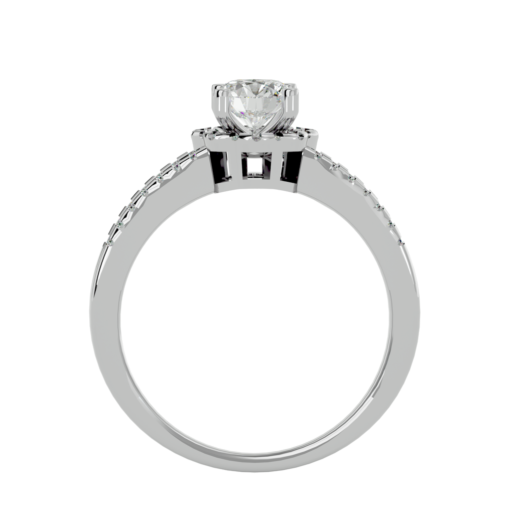 Bella Diamond Halo Ring