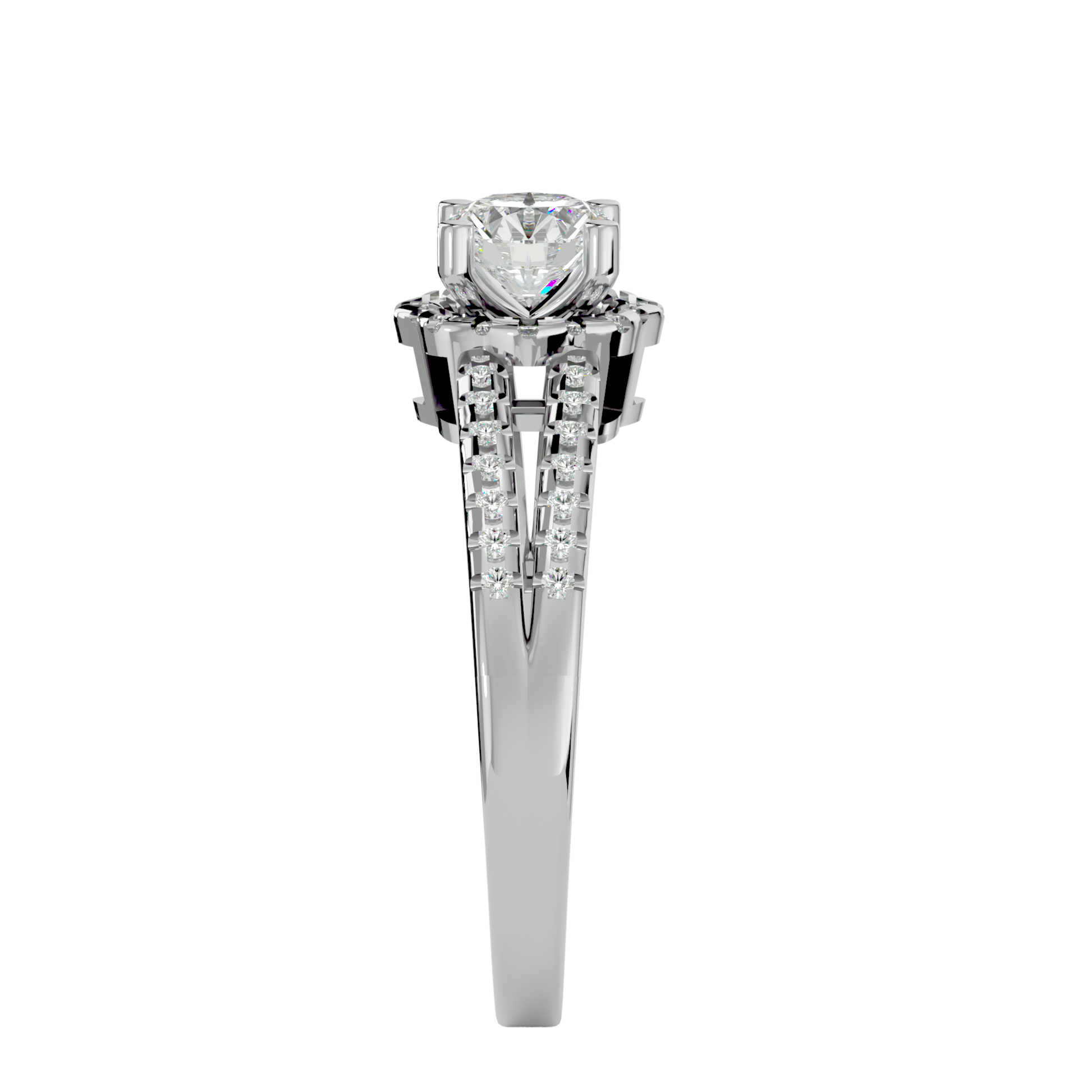 Bella Diamond Halo Ring
