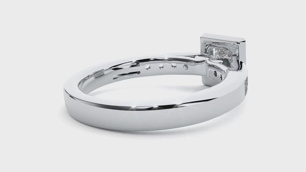 Eden Diamond Halo Ring