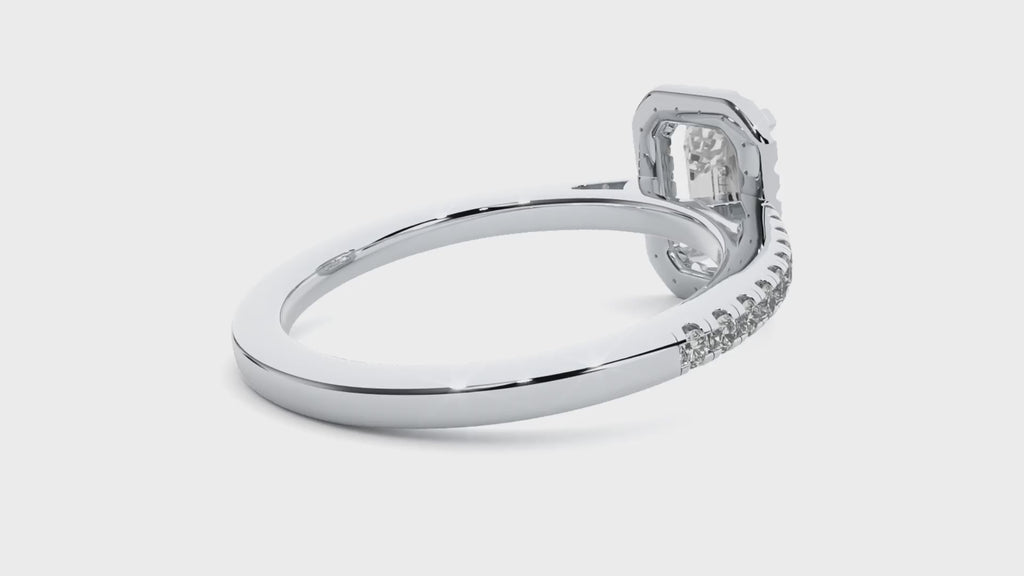 Freya Diamond Halo Ring