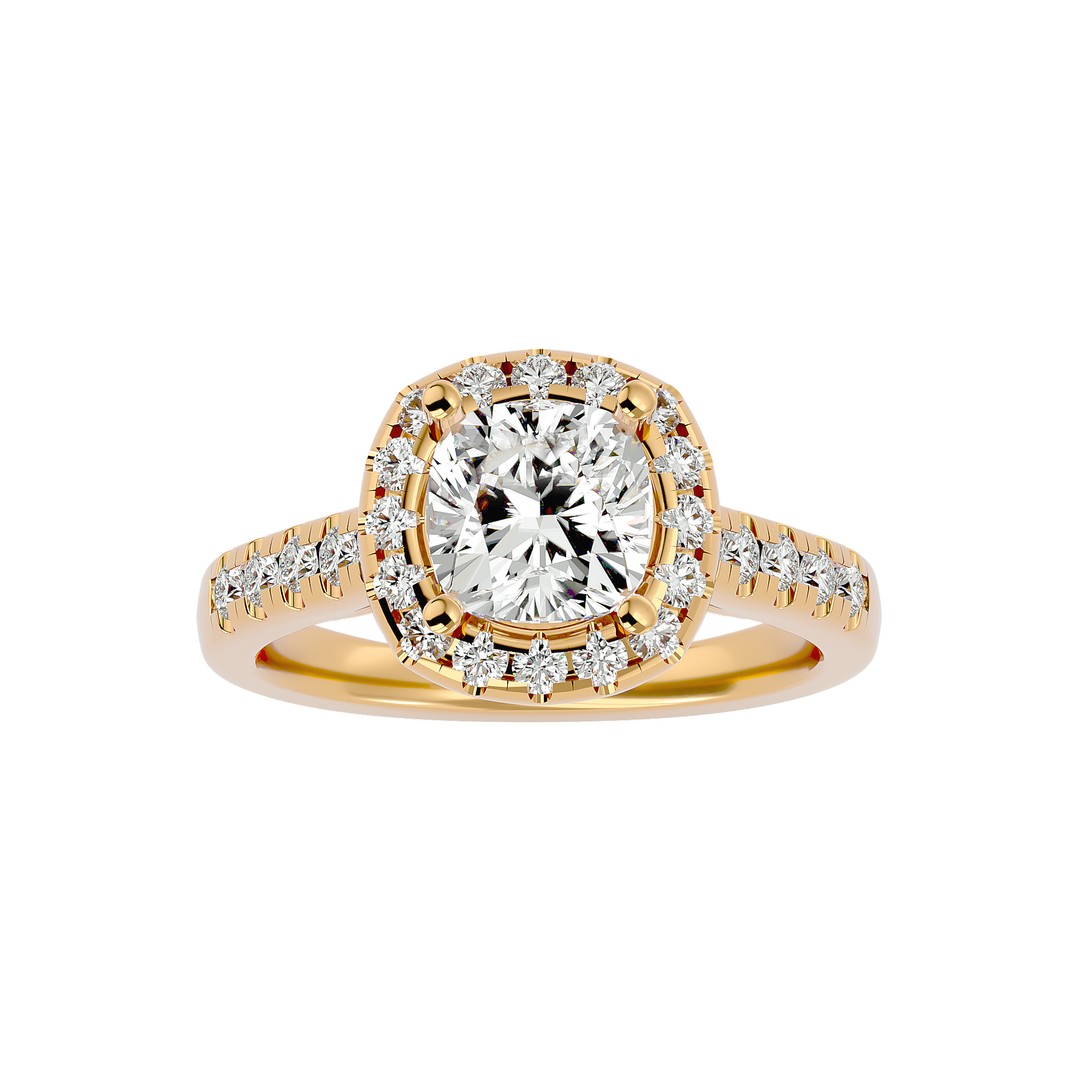 Chloe Diamond Halo Ring