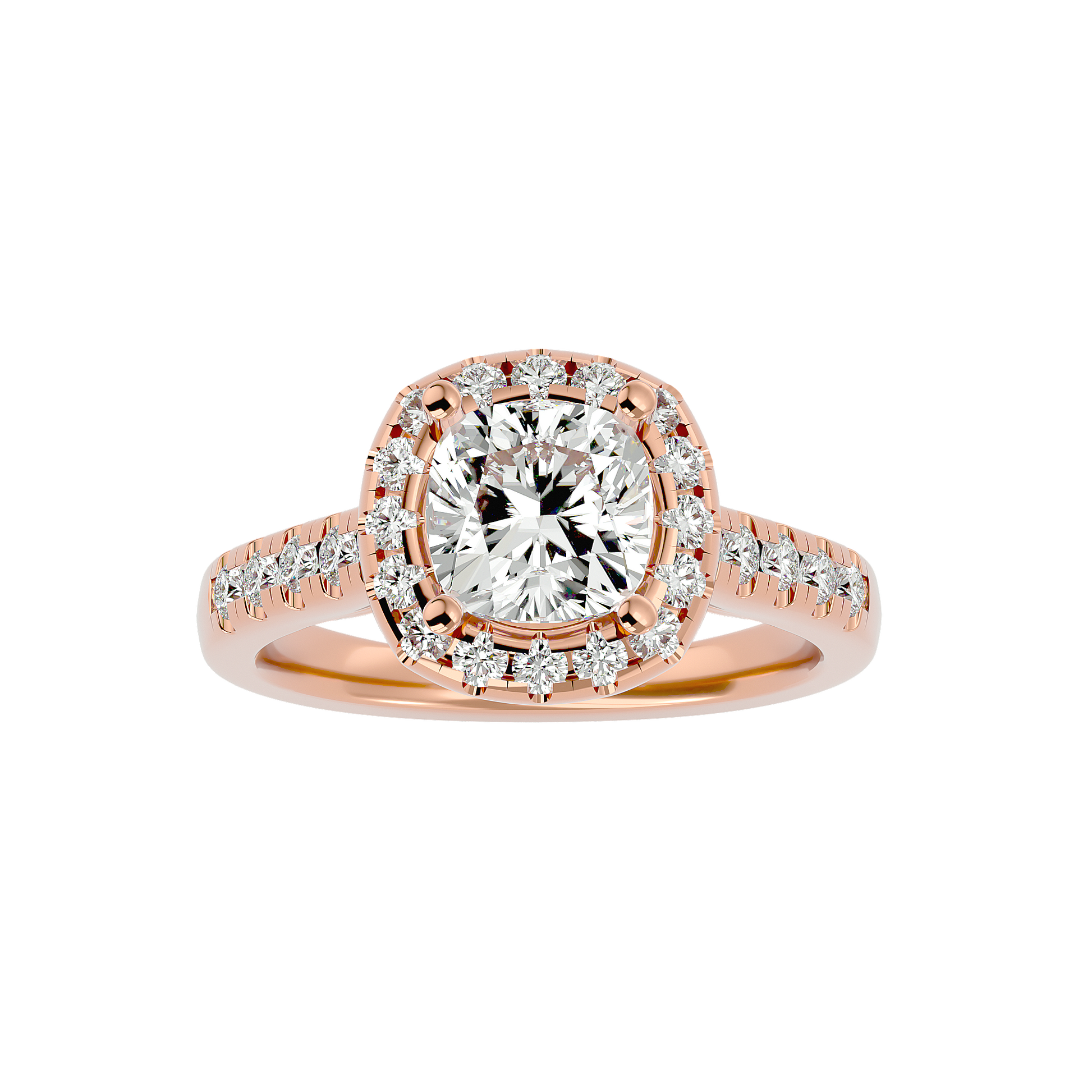 Chloe Diamond Halo Ring