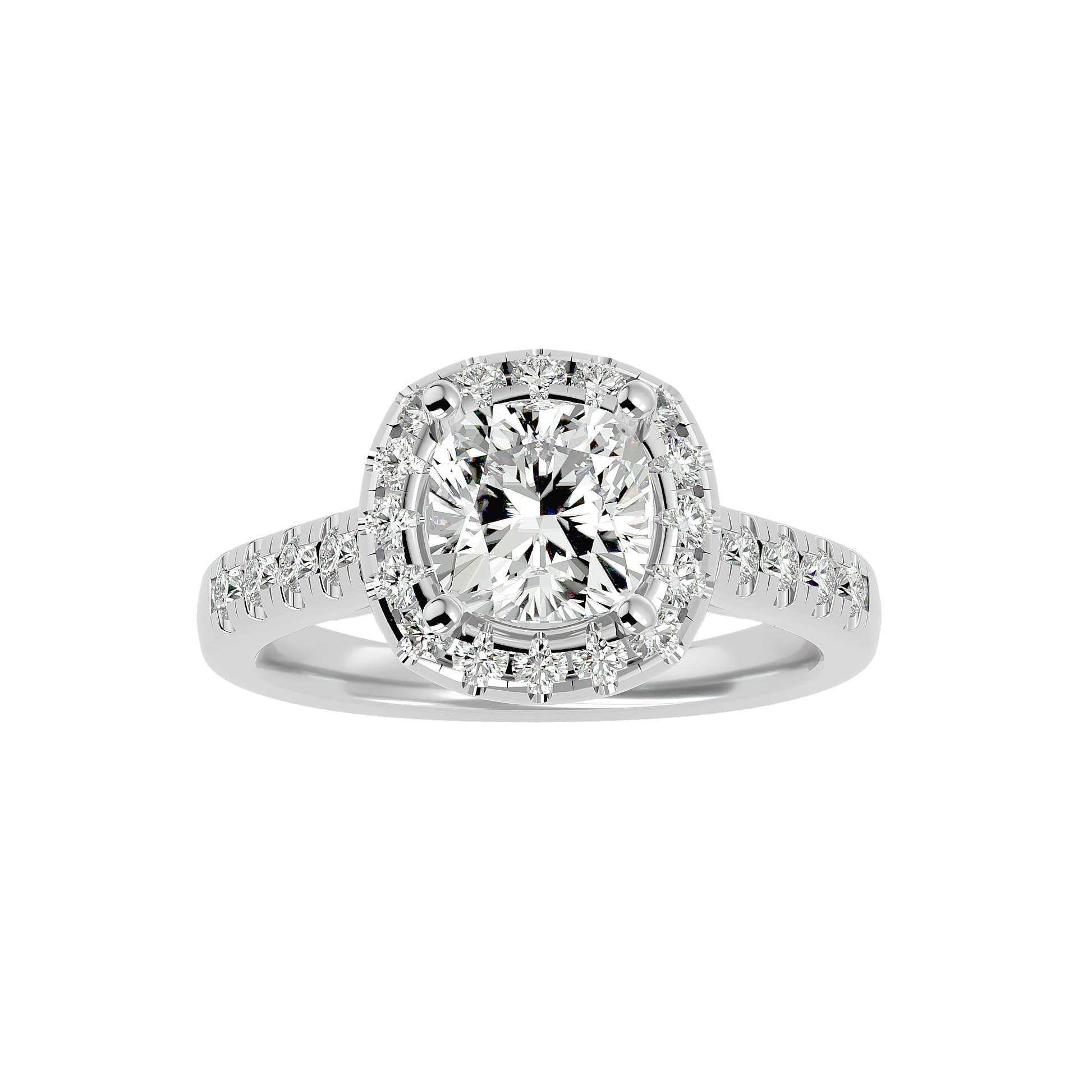 Chloe Diamond Halo Ring