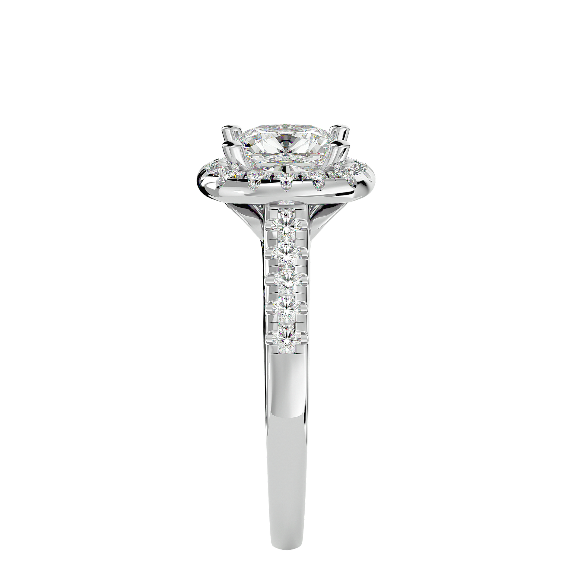 Chloe Diamond Halo Ring